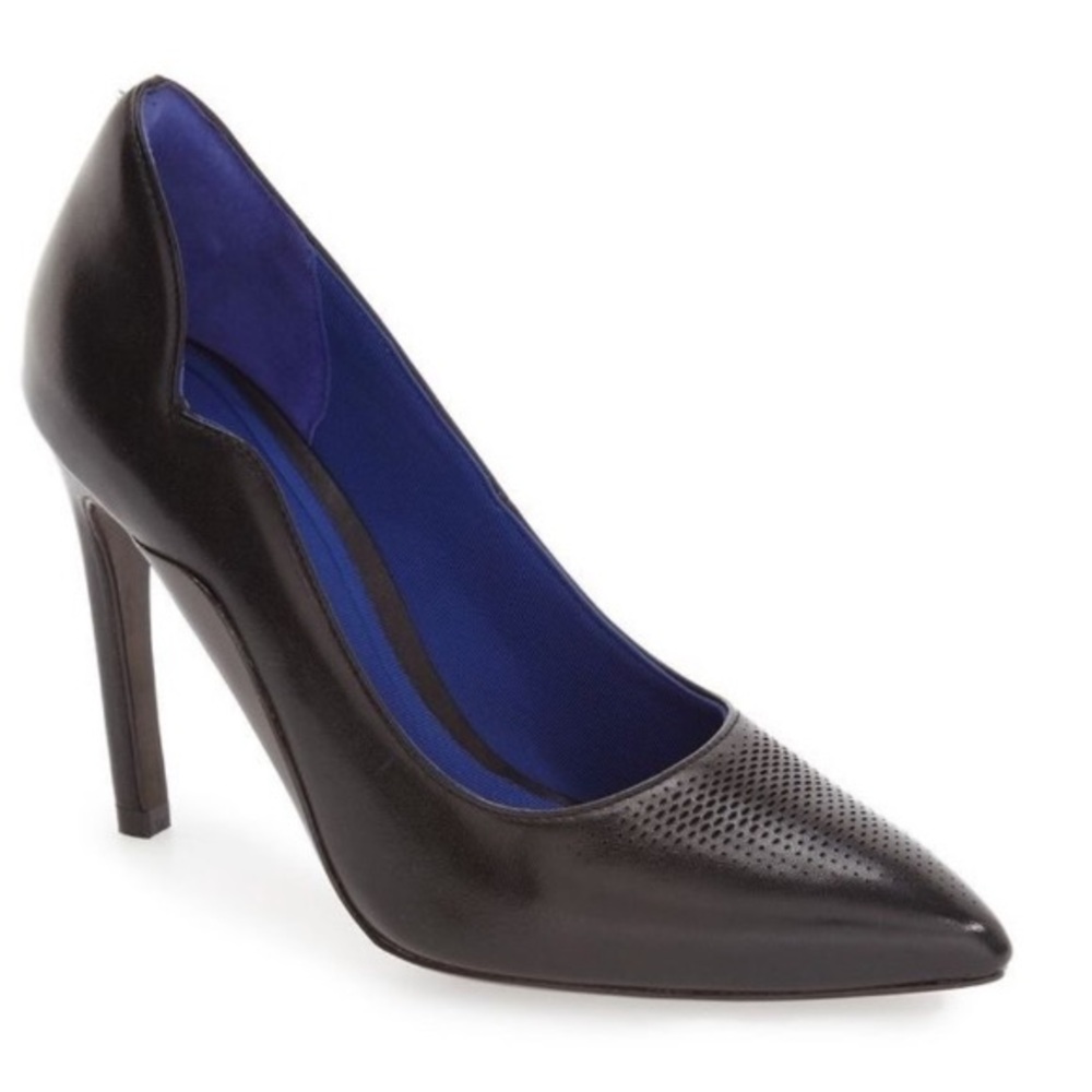Cole Haan Grand OS Black Leather Heels